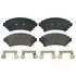 ZX699 by WAGNER - QuickStop Semi-Metallic Disc Brake Pad Set