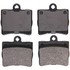 ZX739 by WAGNER - QuickStop Semi-Metallic Disc Brake Pad Set