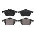ZX736 by WAGNER - QuickStop Semi-Metallic Disc Brake Pad Set