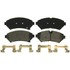 ZX753 by WAGNER - QuickStop Semi-Metallic Disc Brake Pad Set