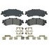 ZX792B by WAGNER - QuickStop Semi-Metallic Disc Brake Pad Set