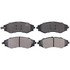 ZX797A by WAGNER - QuickStop Semi-Metallic Disc Brake Pad Set