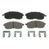 ZX815 by WAGNER - QuickStop Semi-Metallic Disc Brake Pad Set