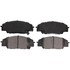 Wagner ZX829 Disc Brake Pad Set QuickStop Semi-Metallic Disc Brake Pad Set