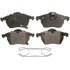 ZX819 by WAGNER - QuickStop Semi-Metallic Disc Brake Pad Set