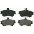 ZX837 by WAGNER - QuickStop Semi-Metallic Disc Brake Pad Set