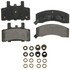 ZX845 by WAGNER - QuickStop Semi-Metallic Disc Brake Pad Set