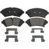 ZX850 by WAGNER - QuickStop Semi-Metallic Disc Brake Pad Set