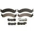 ZX859 by WAGNER - QuickStop Semi-Metallic Disc Brake Pad Set