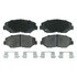 ZX914 by WAGNER - QuickStop Semi-Metallic Disc Brake Pad Set