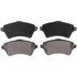 ZX926 by WAGNER - QuickStop Semi-Metallic Disc Brake Pad Set