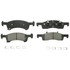 ZX934 by WAGNER - QuickStop Semi-Metallic Disc Brake Pad Set