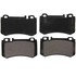 ZX984A by WAGNER - QuickStop Semi-Metallic Disc Brake Pad Set