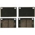 ZD43A by WAGNER - QuickStop Ceramic Disc Brake Pad Set