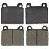 ZD45A by WAGNER - QuickStop Ceramic Disc Brake Pad Set