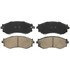 ZD462A by WAGNER - QuickStop Ceramic Disc Brake Pad Set