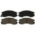 Wagner ZD470 Disc Brake Pad Set QuickStop Ceramic Disc Brake Pad Set