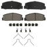 ZD482A by WAGNER - QuickStop Ceramic Disc Brake Pad Set