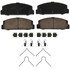 ZD482 by WAGNER - QuickStop Ceramic Disc Brake Pad Set