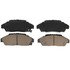 ZD496 by WAGNER - QuickStop Ceramic Disc Brake Pad Set