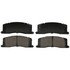 ZD501 by WAGNER - QuickStop Ceramic Disc Brake Pad Set