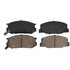 ZD527 by WAGNER - QuickStop Ceramic Disc Brake Pad Set