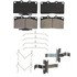 ZD531 by WAGNER - QuickStop Ceramic Disc Brake Pad Set