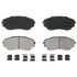 ZD551 by WAGNER - QuickStop Ceramic Disc Brake Pad Set