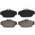 ZD542 by WAGNER - QuickStop Ceramic Disc Brake Pad Set