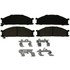 ZD554 by WAGNER - QuickStop Ceramic Disc Brake Pad Set