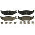 ZD559 by WAGNER - QuickStop Ceramic Disc Brake Pad Set