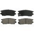 ZD567 by WAGNER - QuickStop Ceramic Disc Brake Pad Set