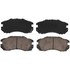 ZD563 by WAGNER - QuickStop Ceramic Disc Brake Pad Set