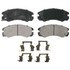 Wagner ZD579A Disc Brake Pad Set QuickStop Ceramic Disc Brake Pad Set