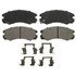 ZD579 by WAGNER - QuickStop Ceramic Disc Brake Pad Set