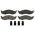 ZD576 by WAGNER - QuickStop Ceramic Disc Brake Pad Set