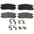 ZD580A by WAGNER - QuickStop Ceramic Disc Brake Pad Set