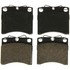 ZD581 by WAGNER - QuickStop Ceramic Disc Brake Pad Set