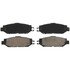 ZD613 by WAGNER - QuickStop Ceramic Disc Brake Pad Set