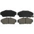 ZD617 by WAGNER - QuickStop Ceramic Disc Brake Pad Set