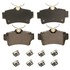 ZD627A by WAGNER - QuickStop Ceramic Disc Brake Pad Set