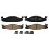 ZD632 by WAGNER - QuickStop Ceramic Disc Brake Pad Set