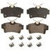 ZD627 by WAGNER - QuickStop Ceramic Disc Brake Pad Set