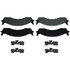 ZD655 by WAGNER - QuickStop Ceramic Disc Brake Pad Set