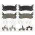 ZD663A by WAGNER - QuickStop Ceramic Disc Brake Pad Set