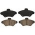 Wagner ZD600 Disc Brake Pad Set QuickStop Ceramic Disc Brake Pad Set