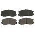 ZD602 by WAGNER - QuickStop Ceramic Disc Brake Pad Set