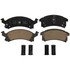 ZD673 by WAGNER - QuickStop Ceramic Disc Brake Pad Set