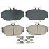 ZD601 by WAGNER - QuickStop Ceramic Disc Brake Pad Set