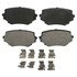 ZD680 by WAGNER - QuickStop Ceramic Disc Brake Pad Set